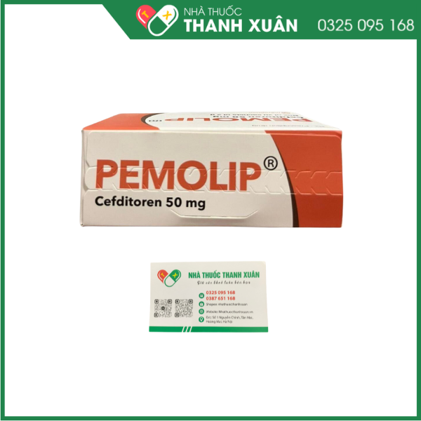 Pemolip 50mg thuốc điều trị nhiễm khuẩn